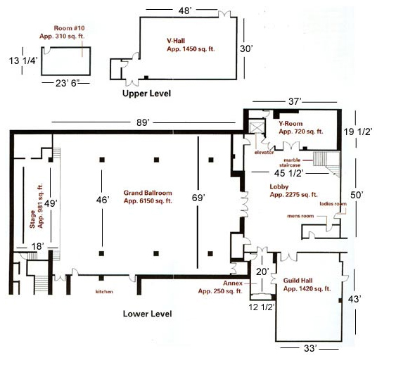 630 Second Foor Plans